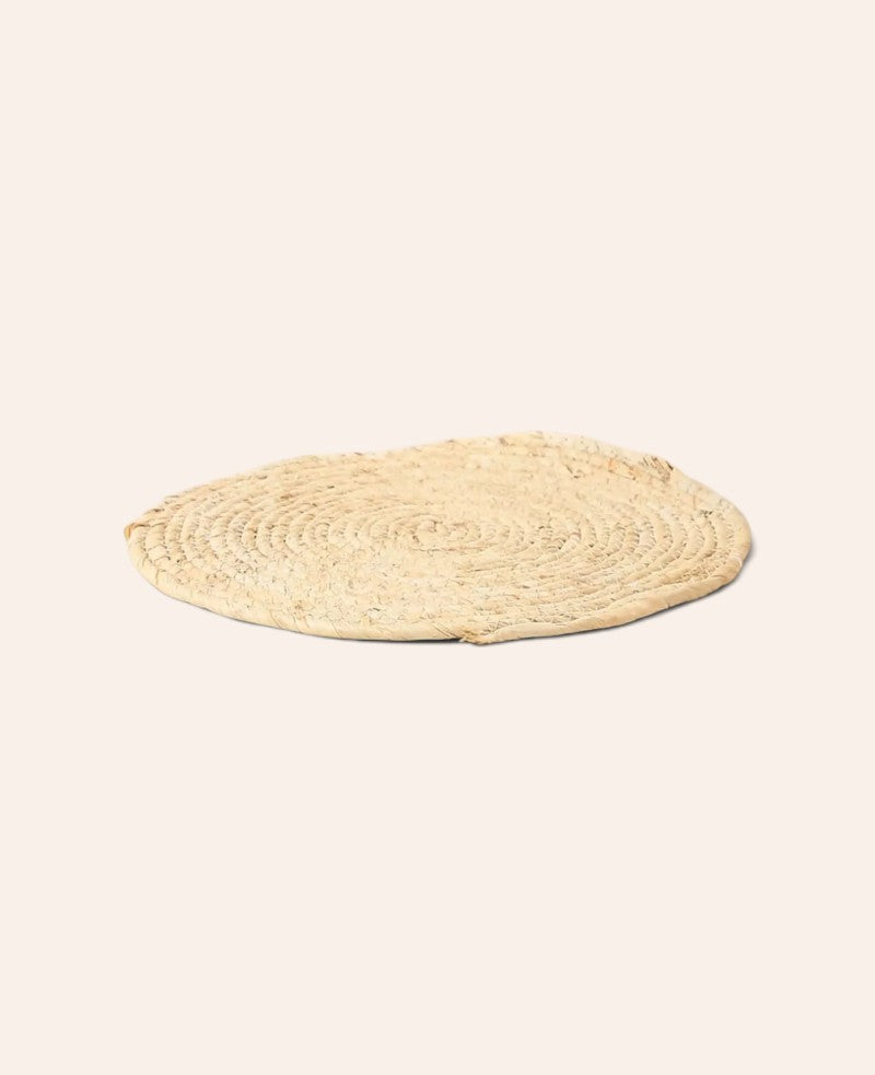 Rundes Tischset aus Rattan, Ø 38 cm