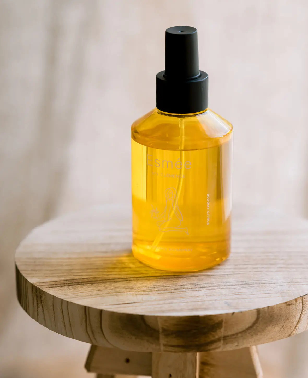 Esmée Premium Scents - N°1 Clémence, Raumspray mit Duftnote "Bloomy Citrus", 200 ml, Gelb
