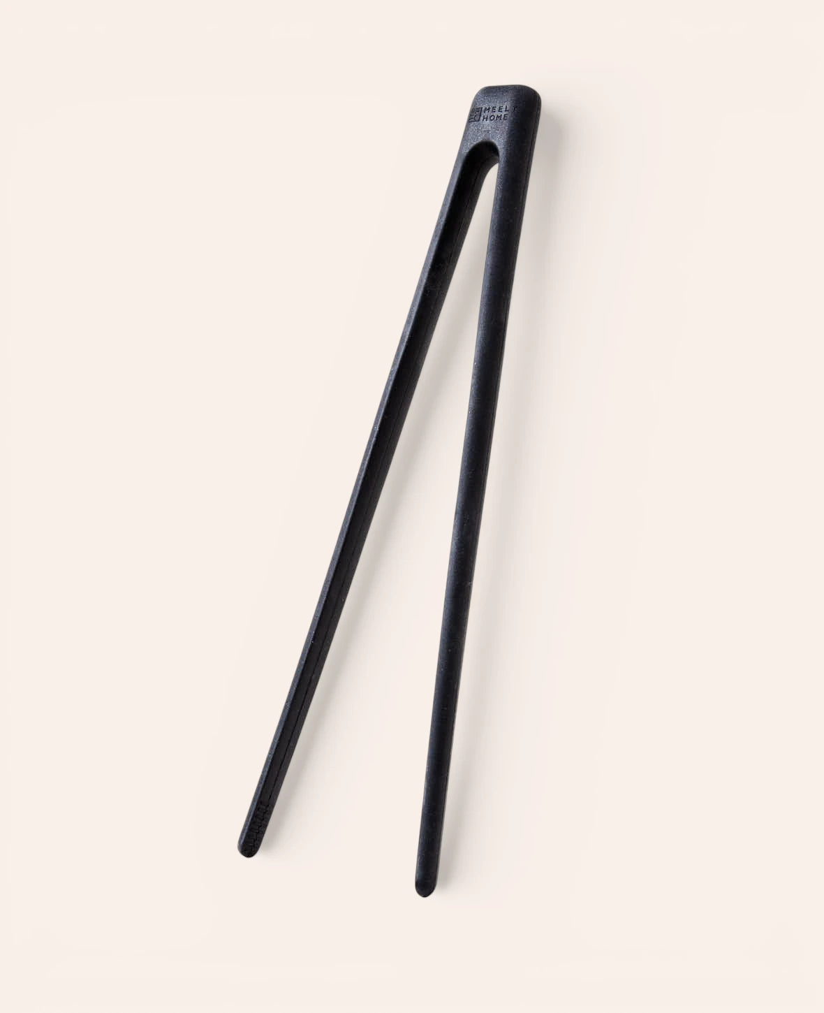 Anrichte/-Silikonzange Pinzette für Küche, Schwarz, Silikon, 28 x 1 cm