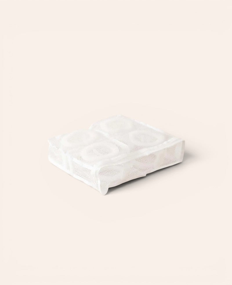 Schuhwaschbeutel, Polyester Netz, 30.5x7.5x25 cm