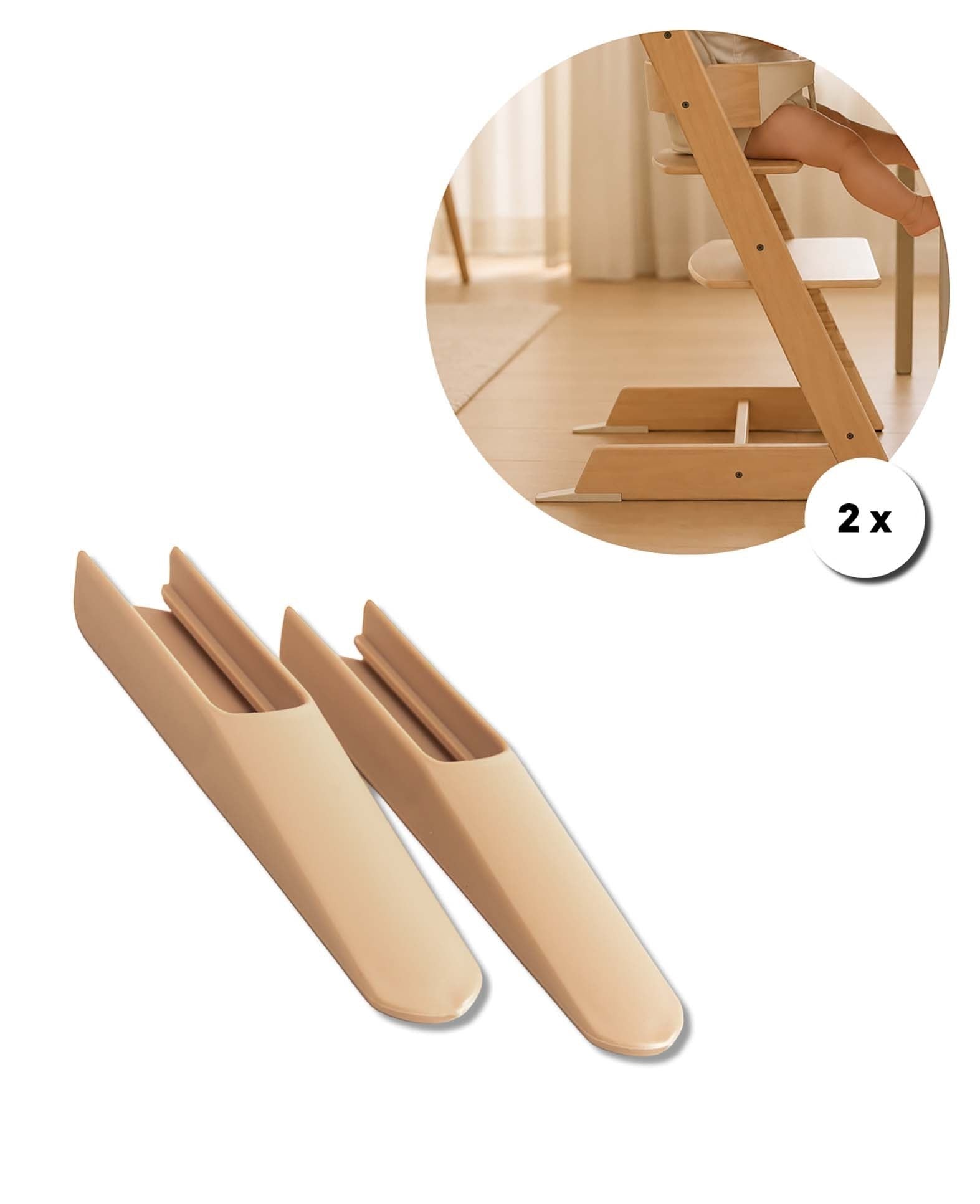 Tripp Trapp Stuhl Verlängerung, Hellbraun