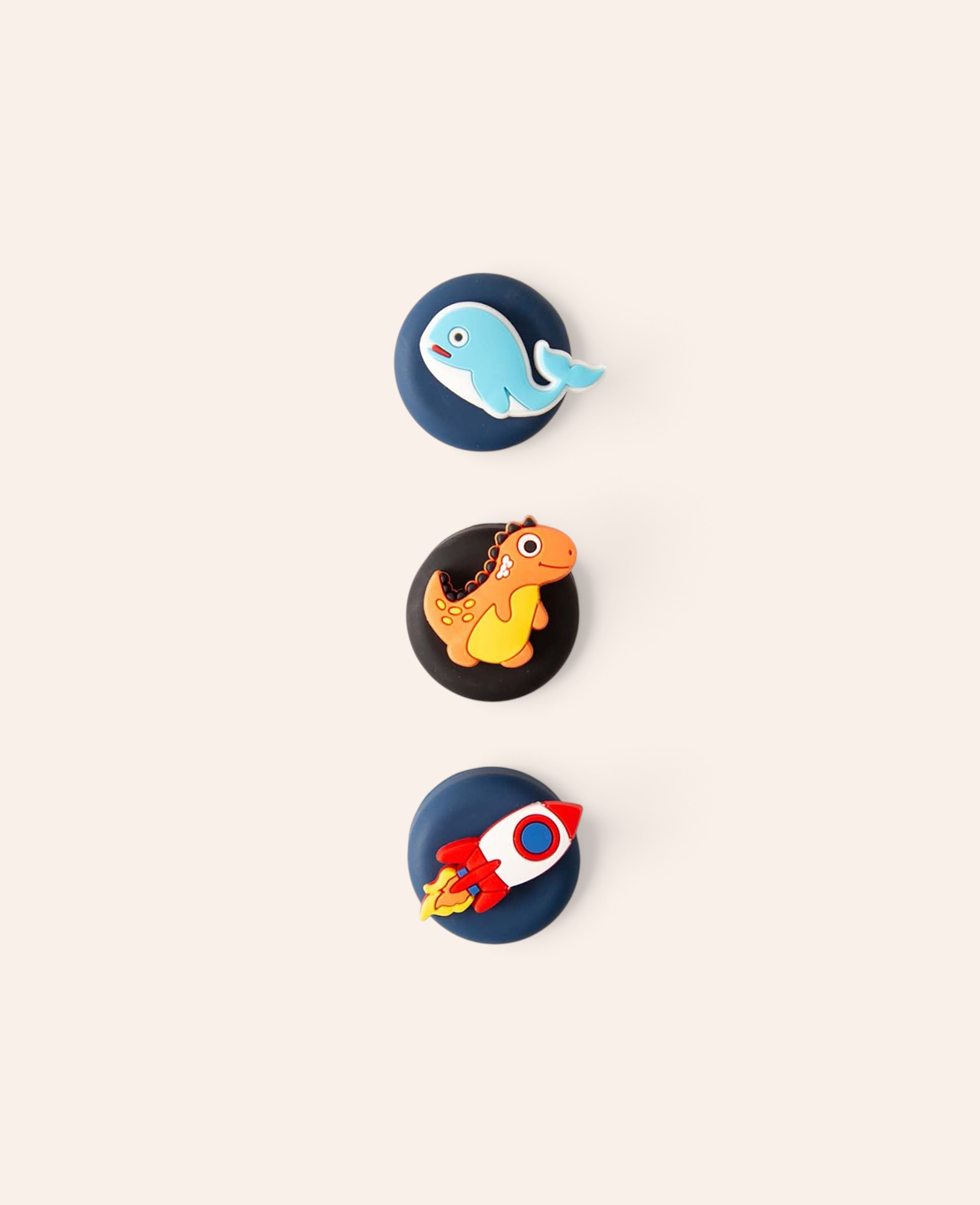 AirTag Pins für Kinder, Silikonhalter, 3 Stk.