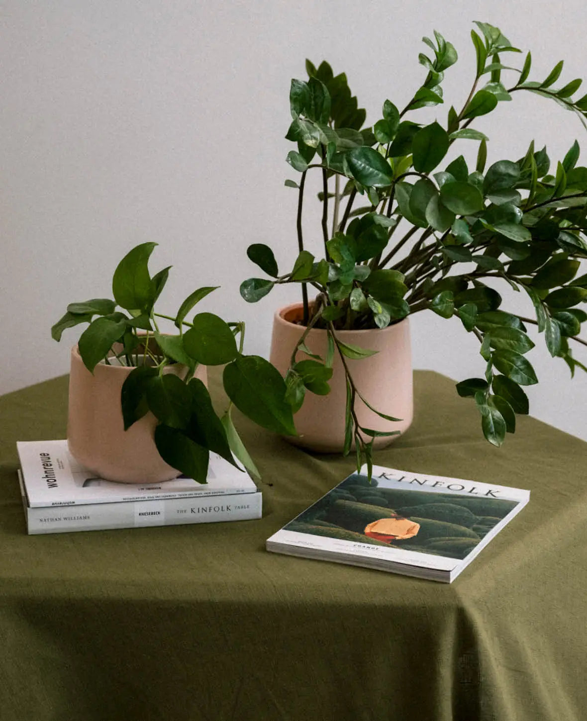 Blumentopf modern, Hellrosa matt, Ø 17cm