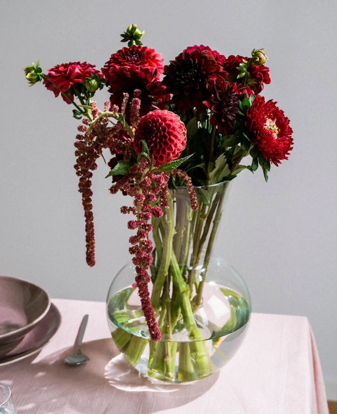 Vase mit rundem Bauch, Ø 21cm