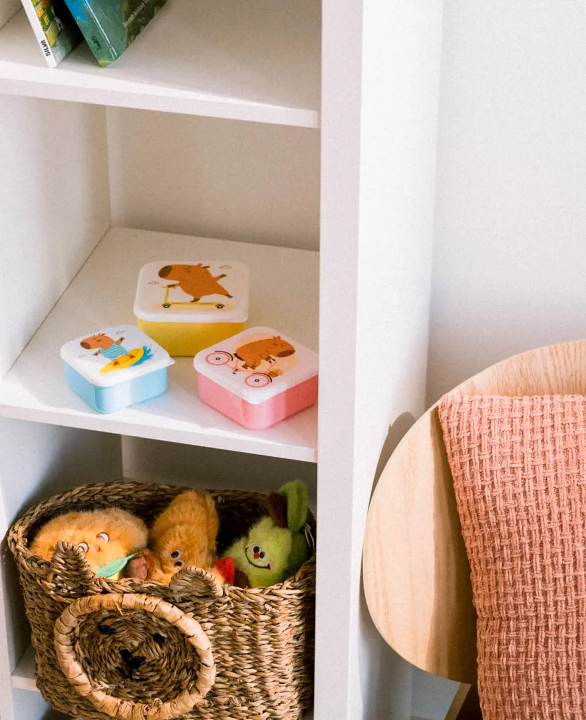 3er Set Lunchbox Kids, Capybara