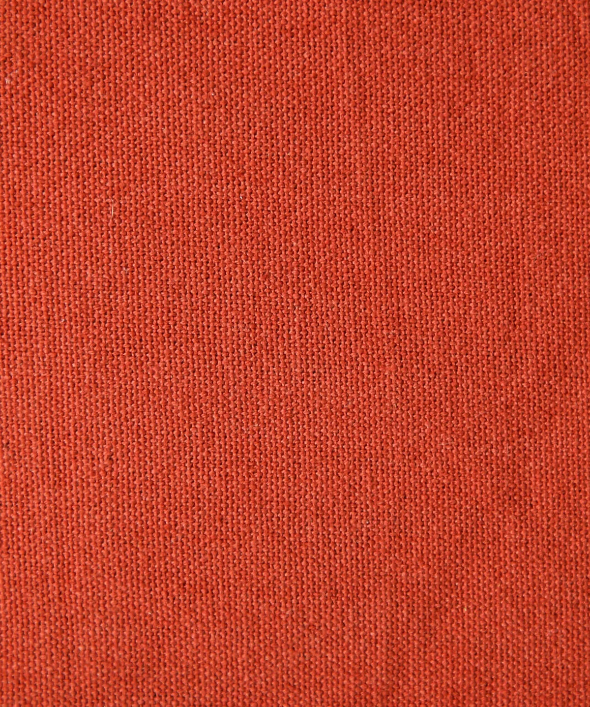 Rostrotes Zierkissen / Dekokissen aus Baumwolle mit Füllung, 50 x 50 cm