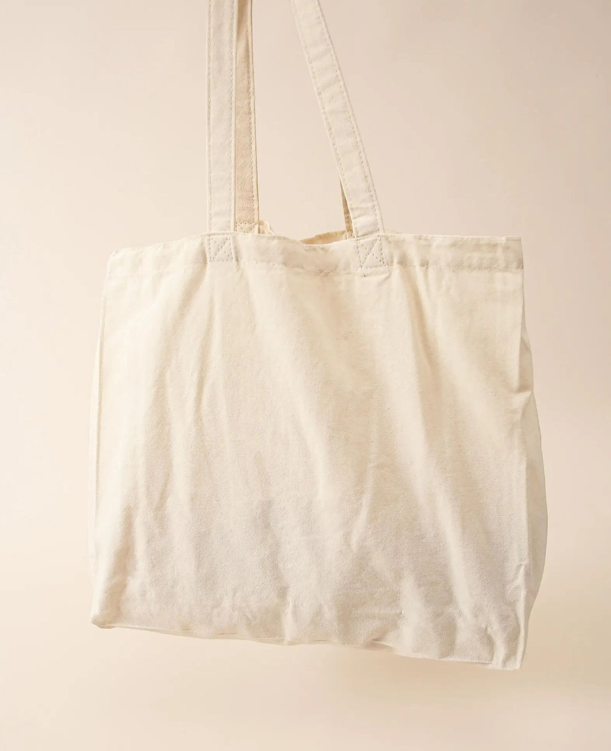 XL Totebag / extra grosse Jutetasche mit weissem Print "Esmée", B 45 x H 42 cm x 11 cm