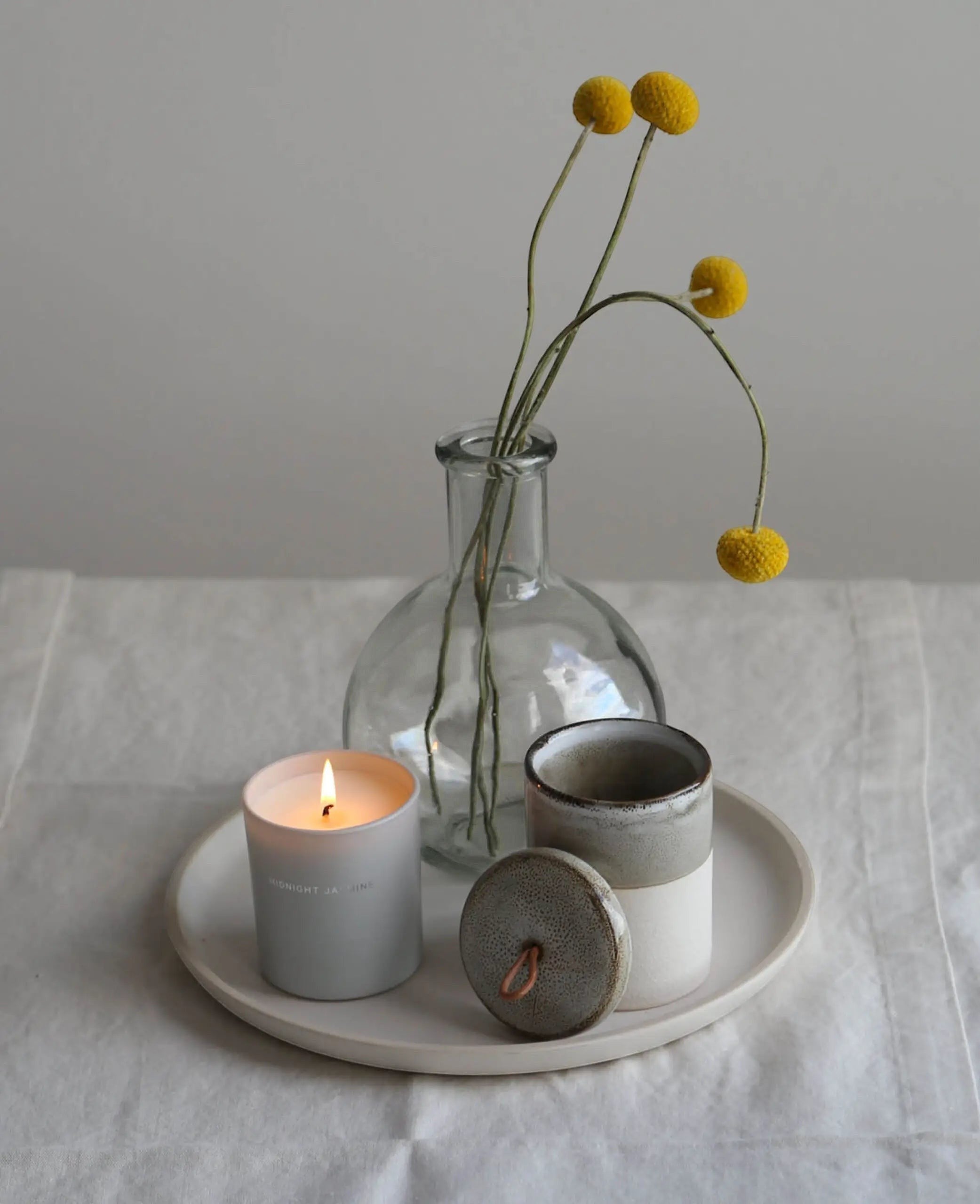 Duftkerze aus Sojawachs, Midnight Jasmine