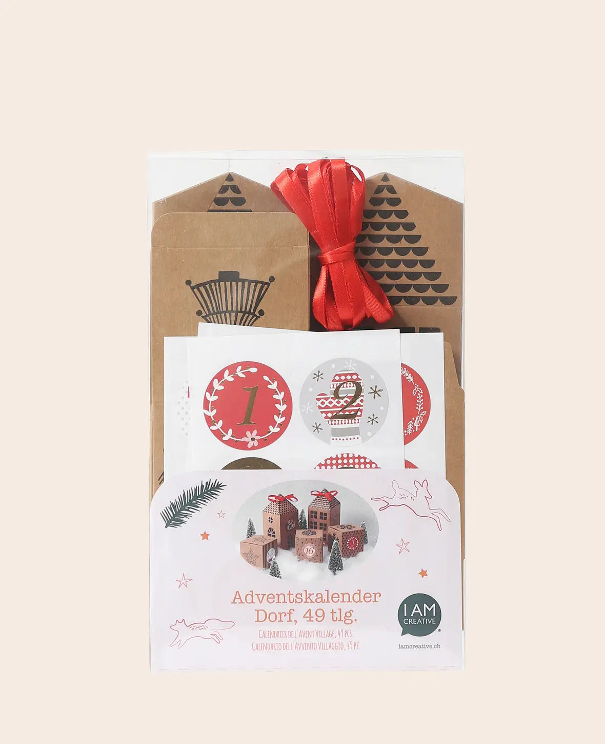Adventskalender Dorf, 49 tlg.