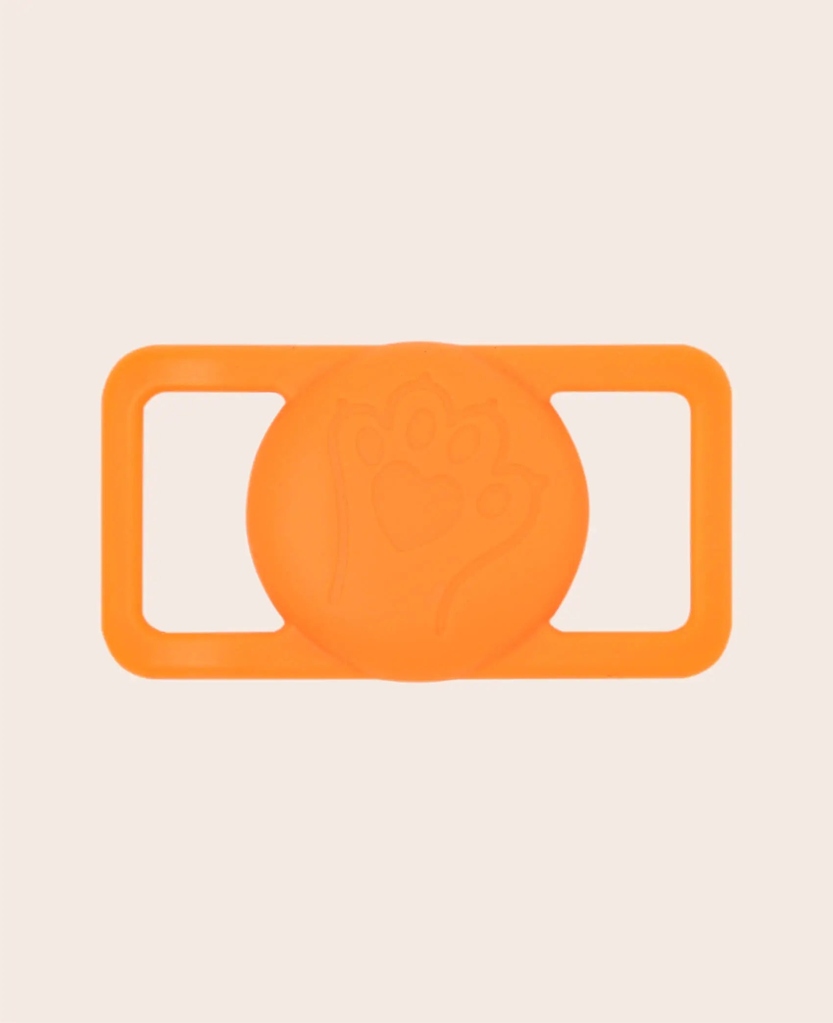 AirTag Hundehalsband Halter orange