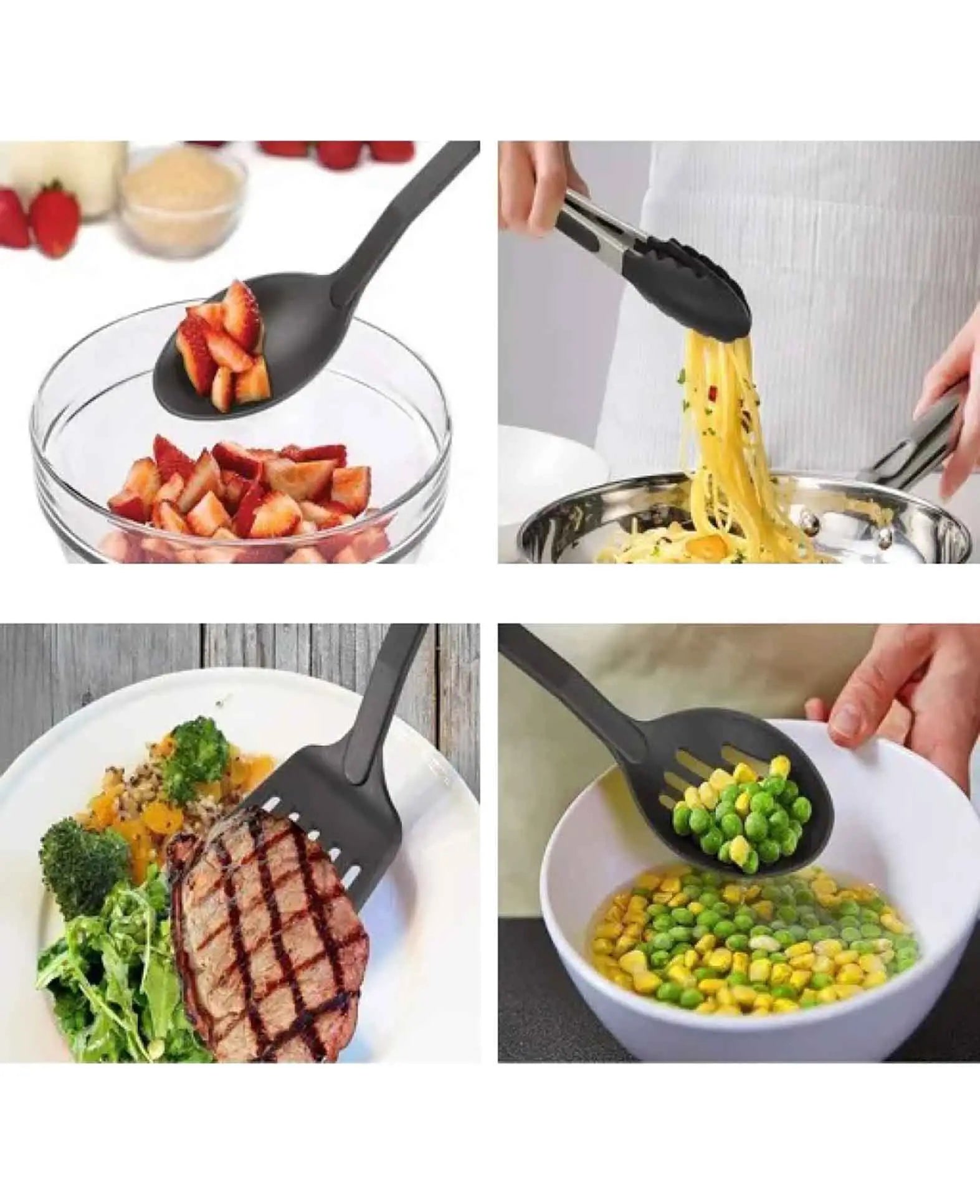 Grosses Set mit Kochutensilien - 42 Stück