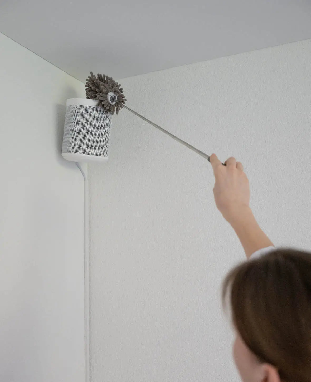 Mikrofaser Staubwedel Reinigungsbürsten mit Teleskopstiel, 2.5 m, 4-tlg.