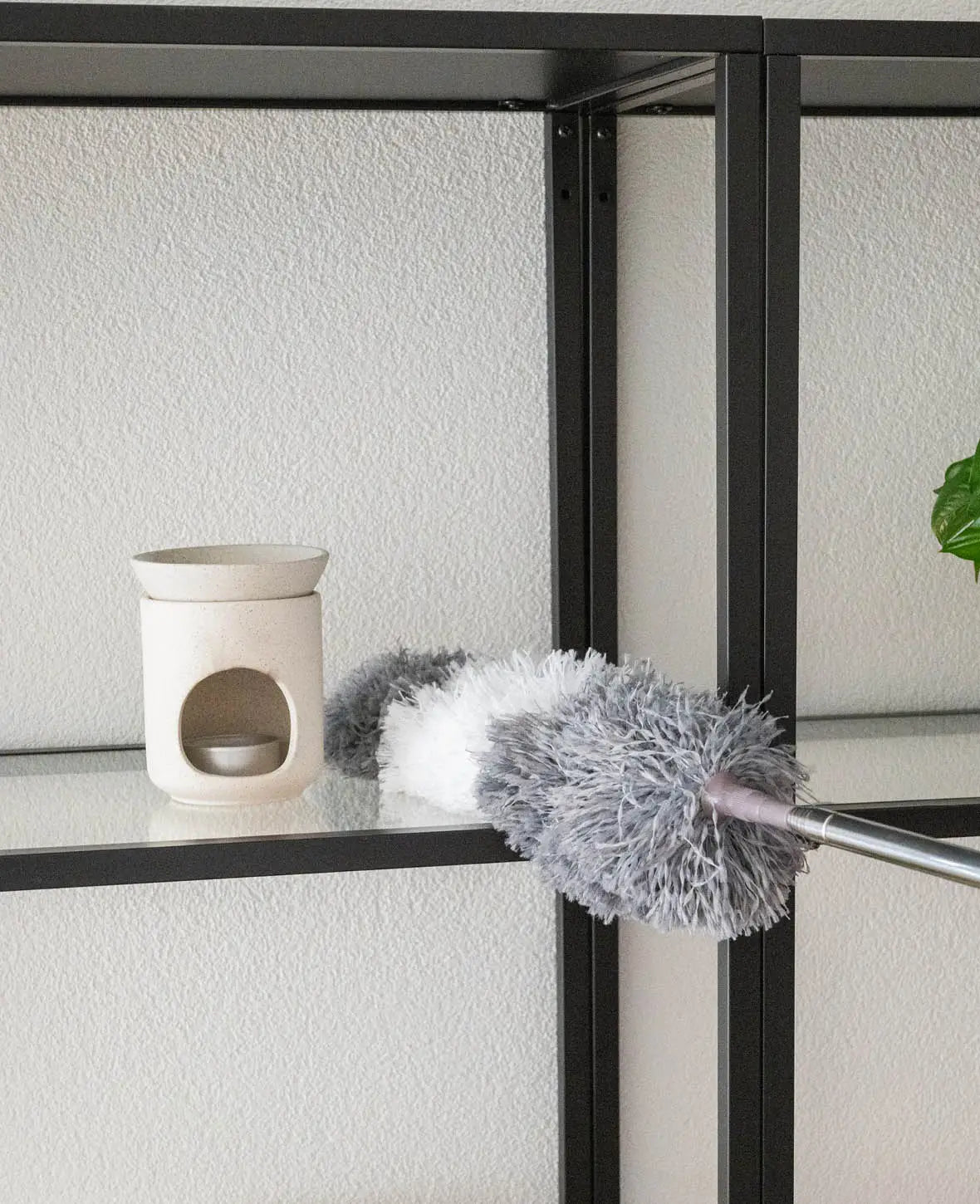 Mikrofaser Staubwedel Reinigungsbürsten mit Teleskopstiel, 2.5 m, 4-tlg.