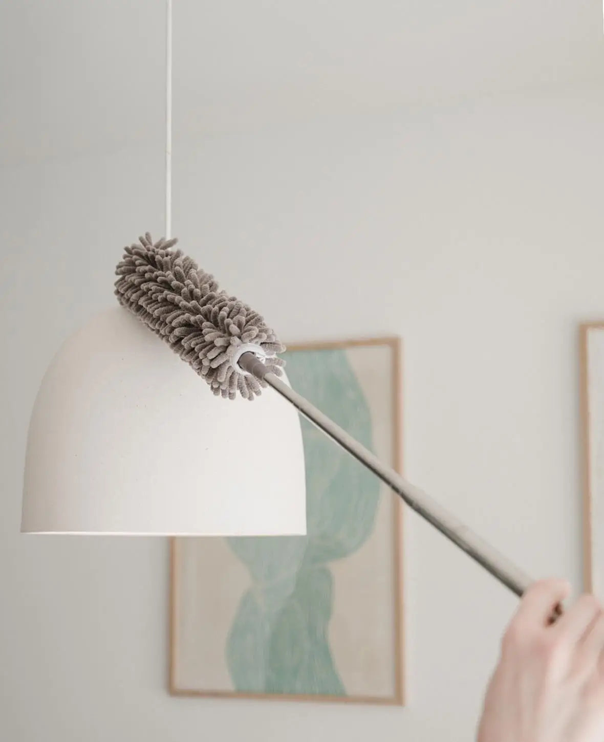 Mikrofaser Staubwedel Reinigungsbürsten mit Teleskopstiel, 2.5 m, 4-tlg.