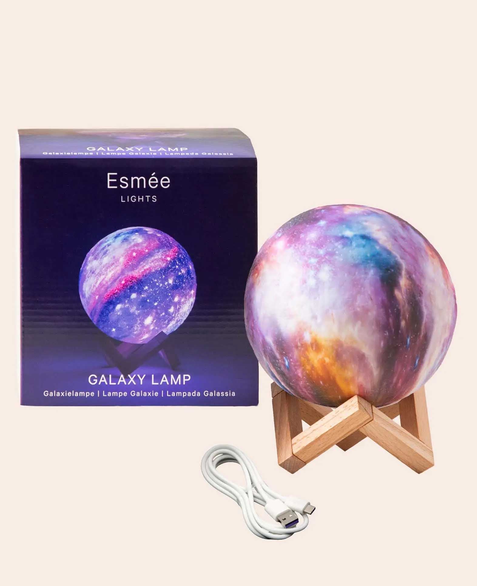3D LED Mond Lampe, Beleuchtung mit Touch