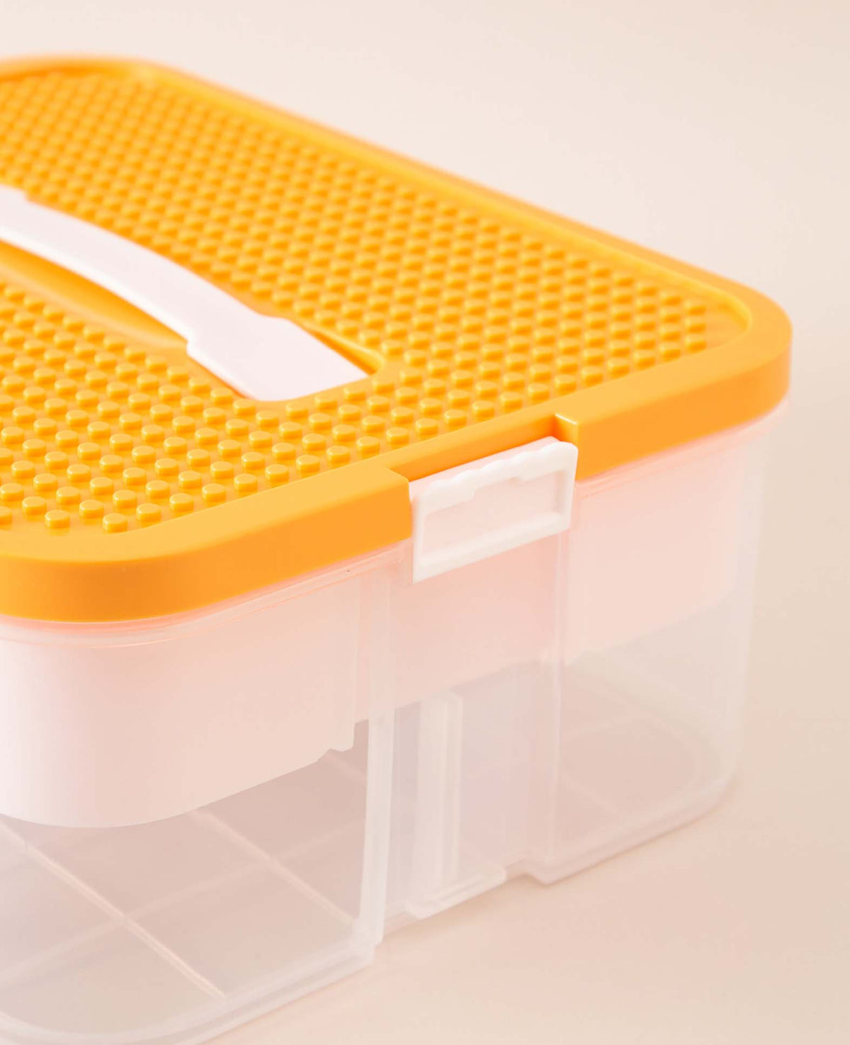 Stapelbare Aufbewahrungs Box mit Deckel - Transparent, 300x225mm