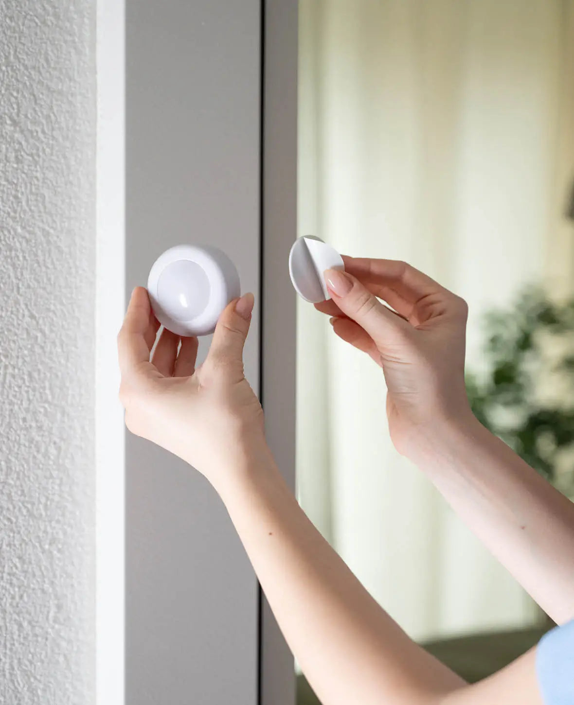 Kabelloses RGB LED Licht Nachtlicht mit Touch Control/Fernbedienung, Weiss