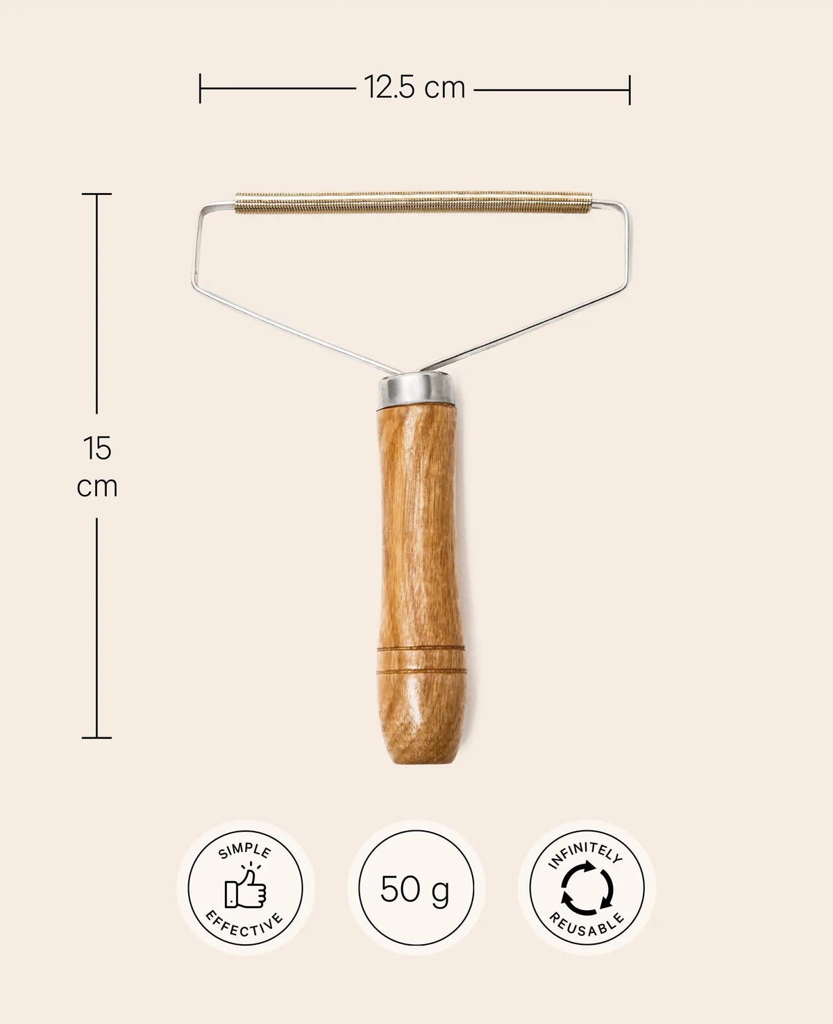 Fusselrasierer / Tierhaarentferner / Flusenkamm für Kleidungsstücke, Möbel, Teppiche und Decken