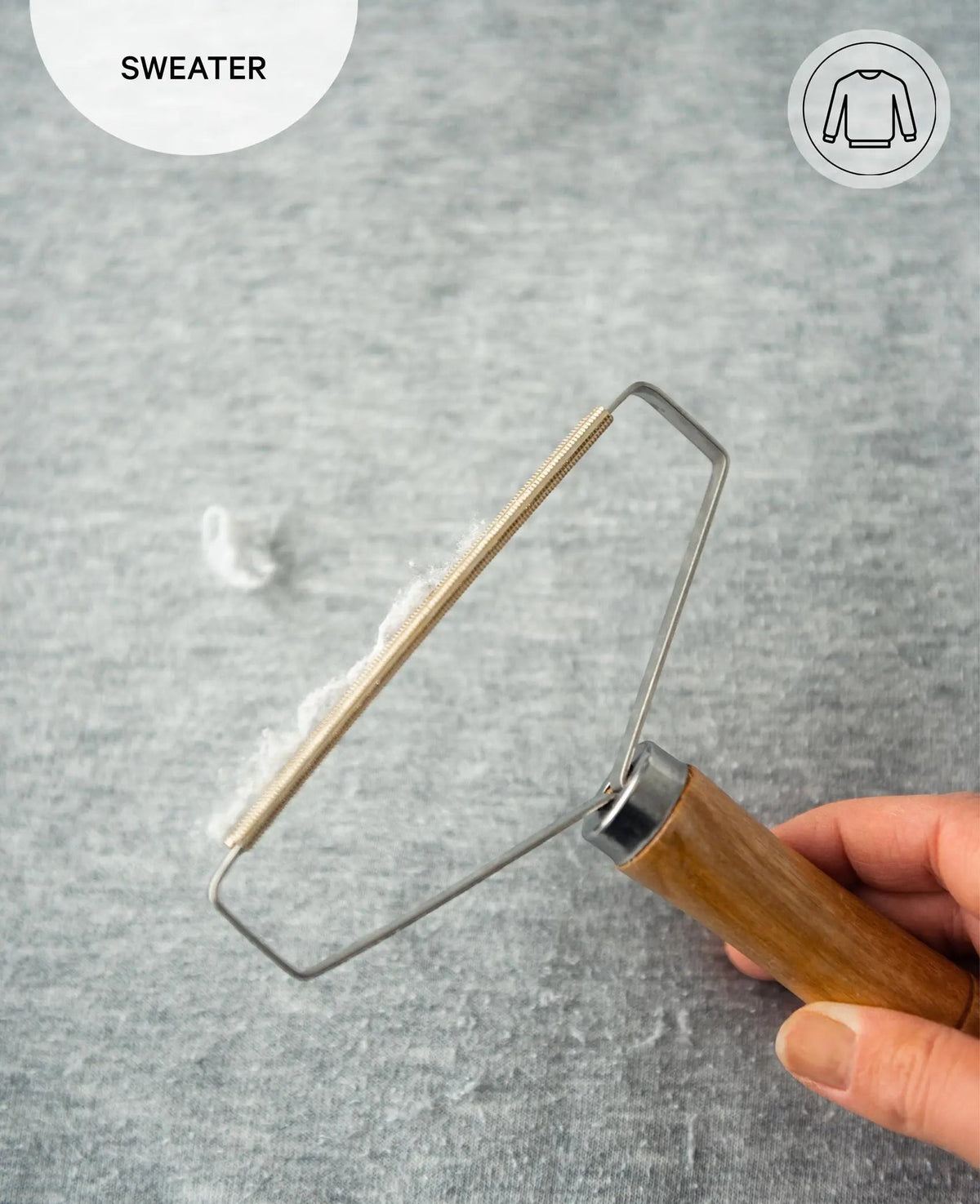 Fusselrasierer / Tierhaarentferner / Flusenkamm für Kleidungsstücke, Möbel, Teppiche und Decken