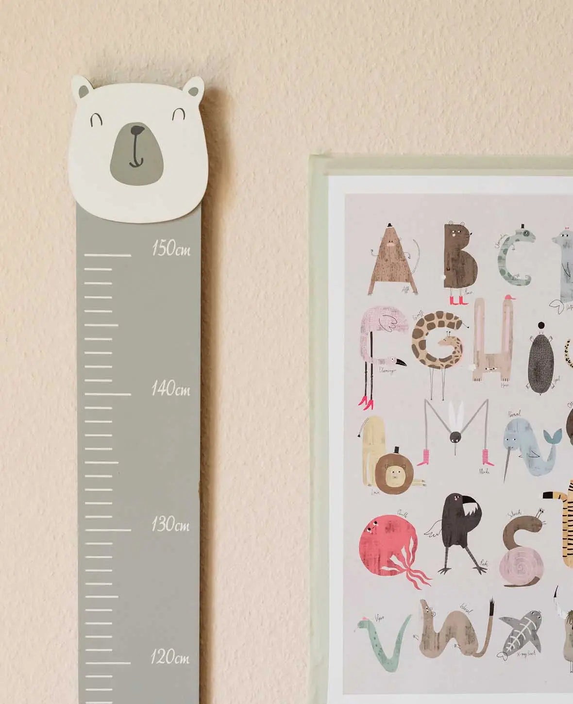 Kinder Poster mit ABC Print, A3