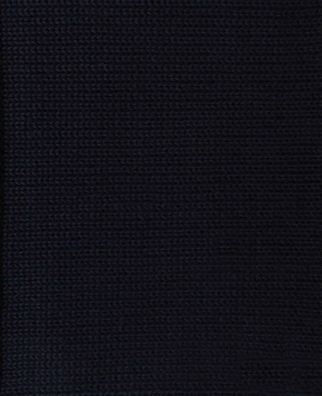 Weiche Strickdecke aus dunkelblauer Baumwolle, 130 x 170 cm