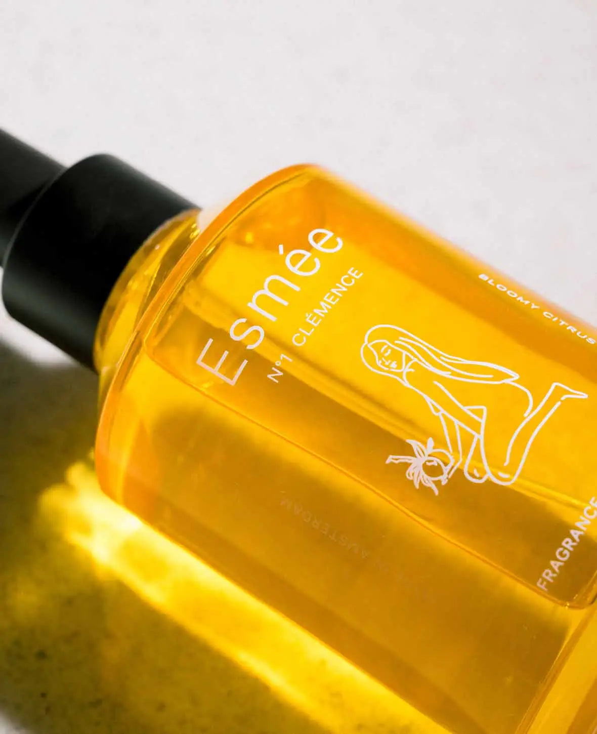 Esmée Premium Scents - N°1 Clémence, Raumspray mit Duftnote "Bloomy Citrus", 200 ml, Gelb