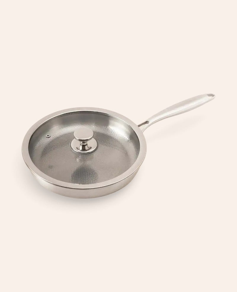 Titan Bratpfanne mit Deckel, 28 cm