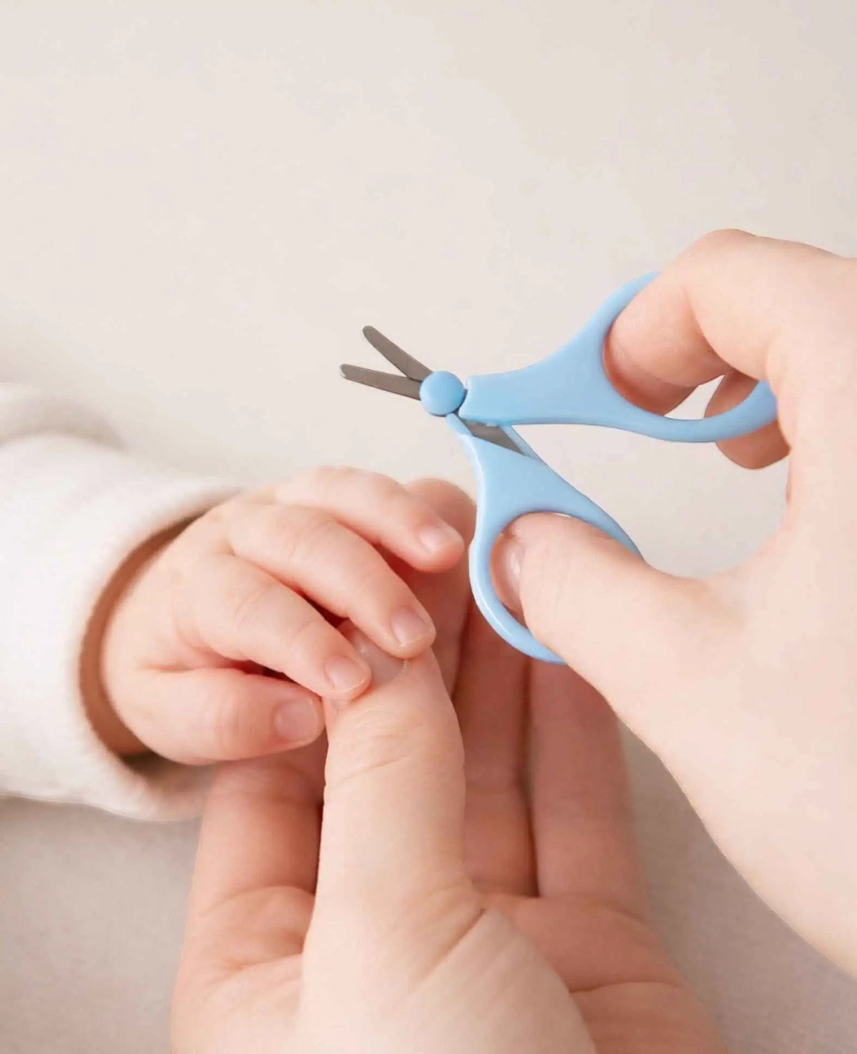 Baby Nagelschere, Hellblau, 7.5 cm