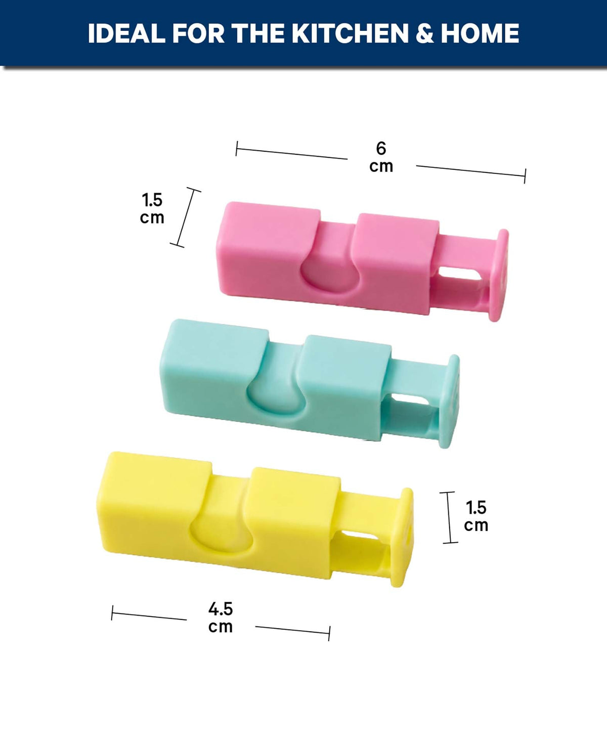 Tütenverschluss Clips, 3 Stk.