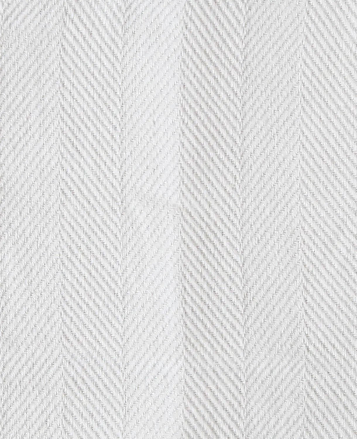 Hellgraues Tischtuch / Tischdecke aus 100 % Bio Baumwolle mit Fischgrät Webmuster, 140 x 180 cm