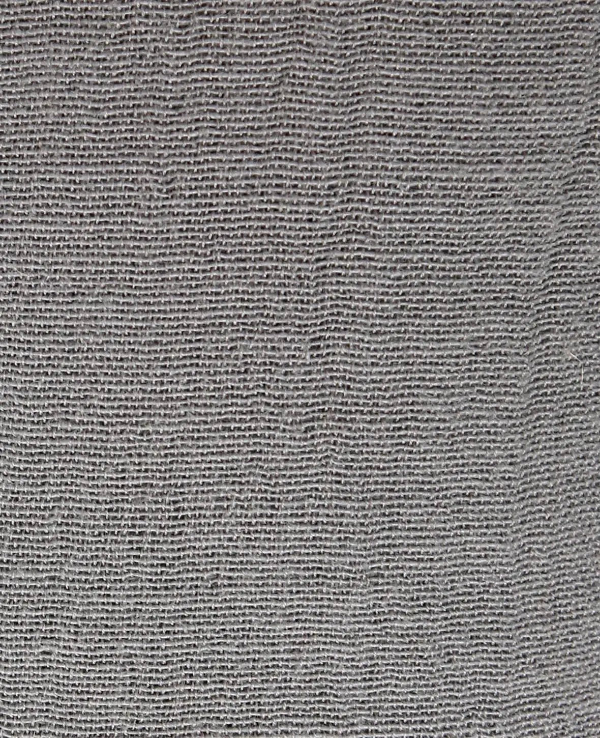 Tagesdecke aus dunkelgrauem Bio Baumwoll Musselin, 220 x 240 cm