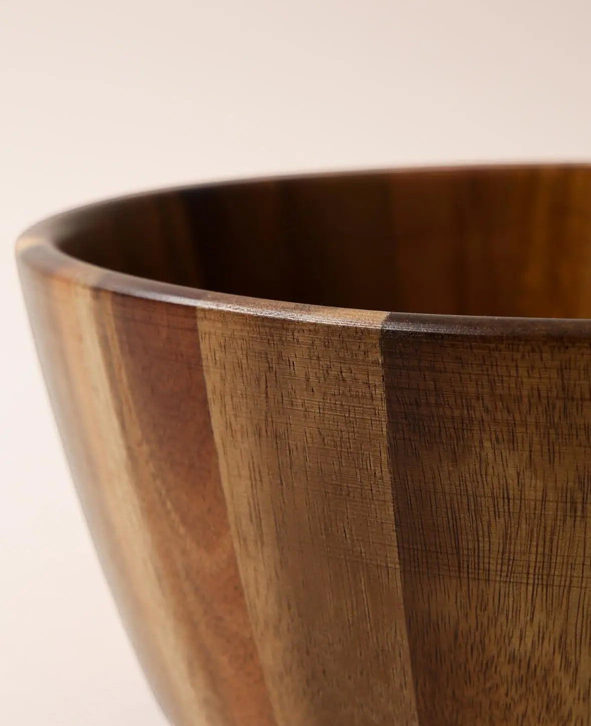 Holzschale / Salatschüssel Akazienholzschale, Ø 30 x H 11.3 cm