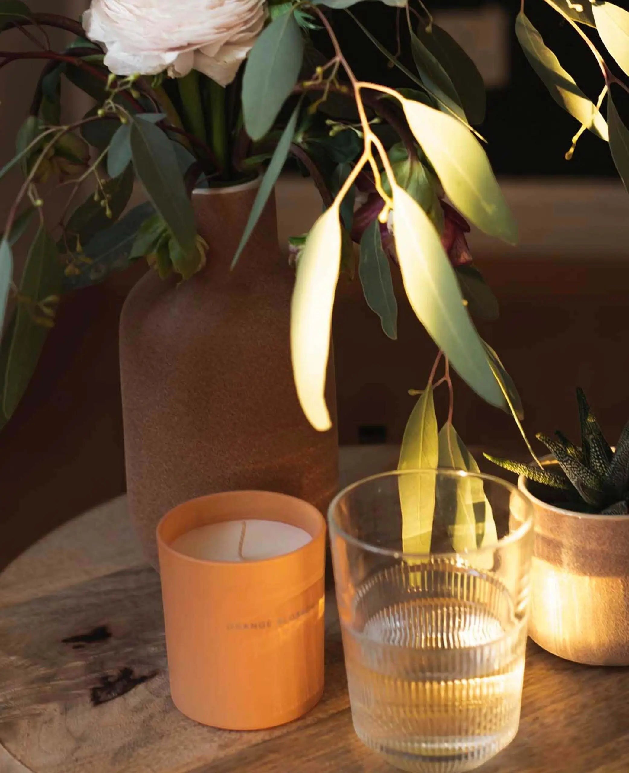 Duftkerze aus Sojawachs, Orange Blossom, 145g