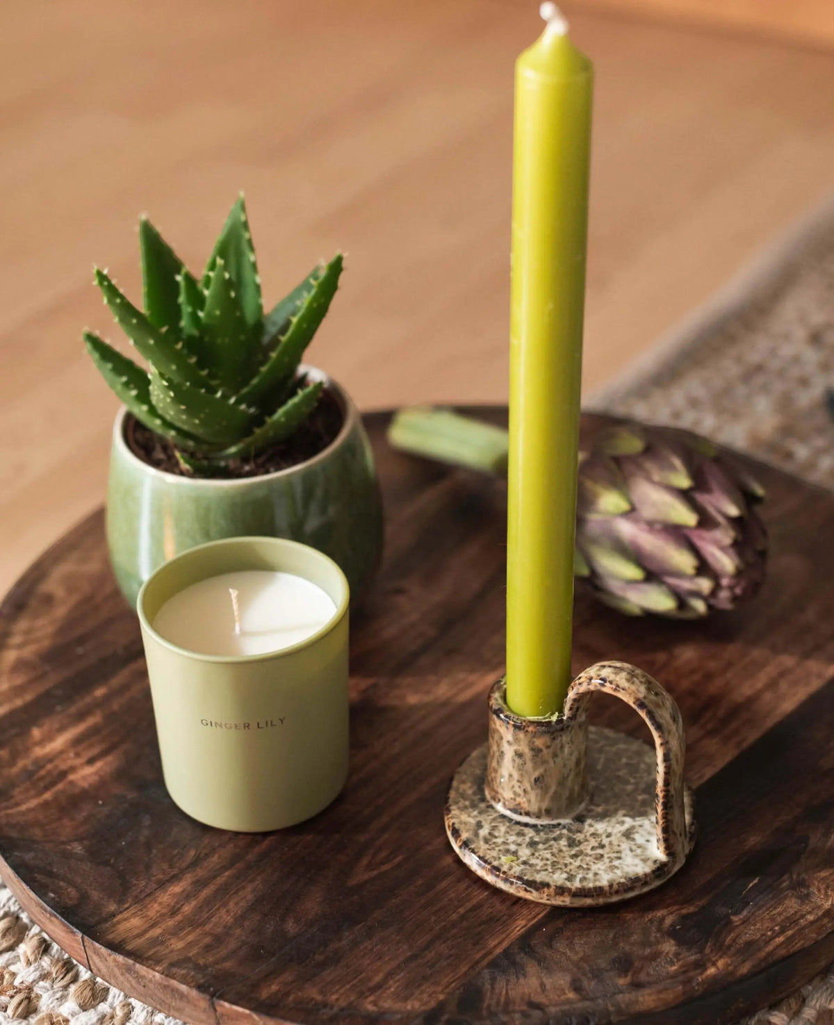 Duftkerze aus Sojawachs, Ginger Lily, 145g