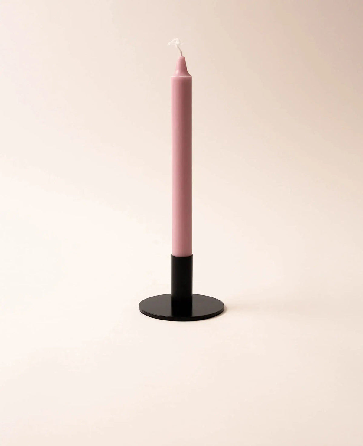 4er Set Stabkerzen / Tafelkerzen, Rosa, H 25 cm x Ø 2.2 cm
