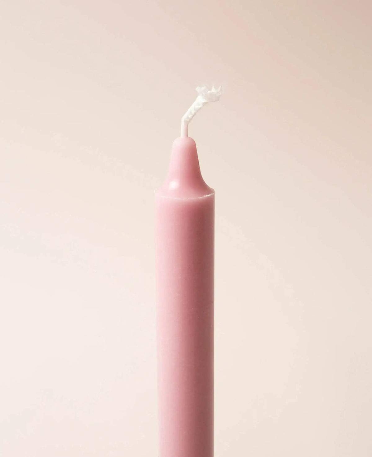 4er Set Stabkerzen / Tafelkerzen, Rosa, H 25 cm x Ø 2.2 cm