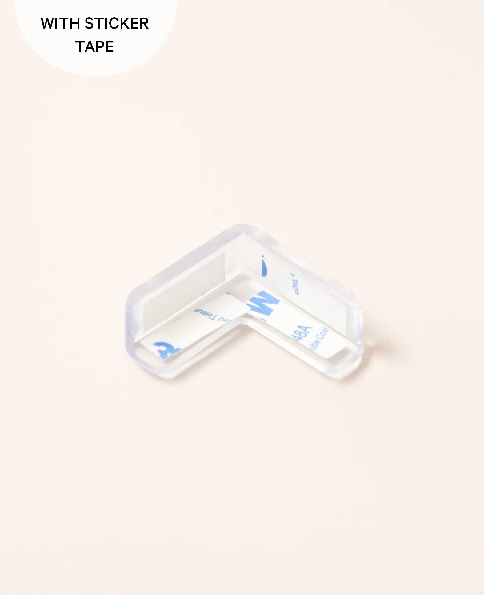 Kantenschutz / Kindersicherung für Tische, Transparent, eckig, 10 Stk.