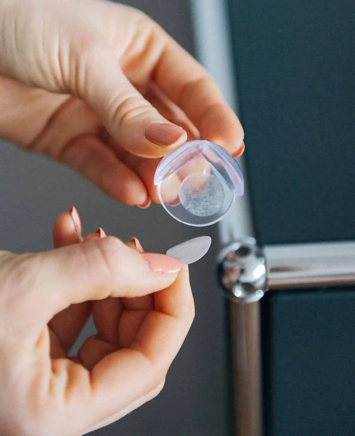 Kantenschutz / Kindersicherung für Tische, Transparent, Rund, 10 Stk.