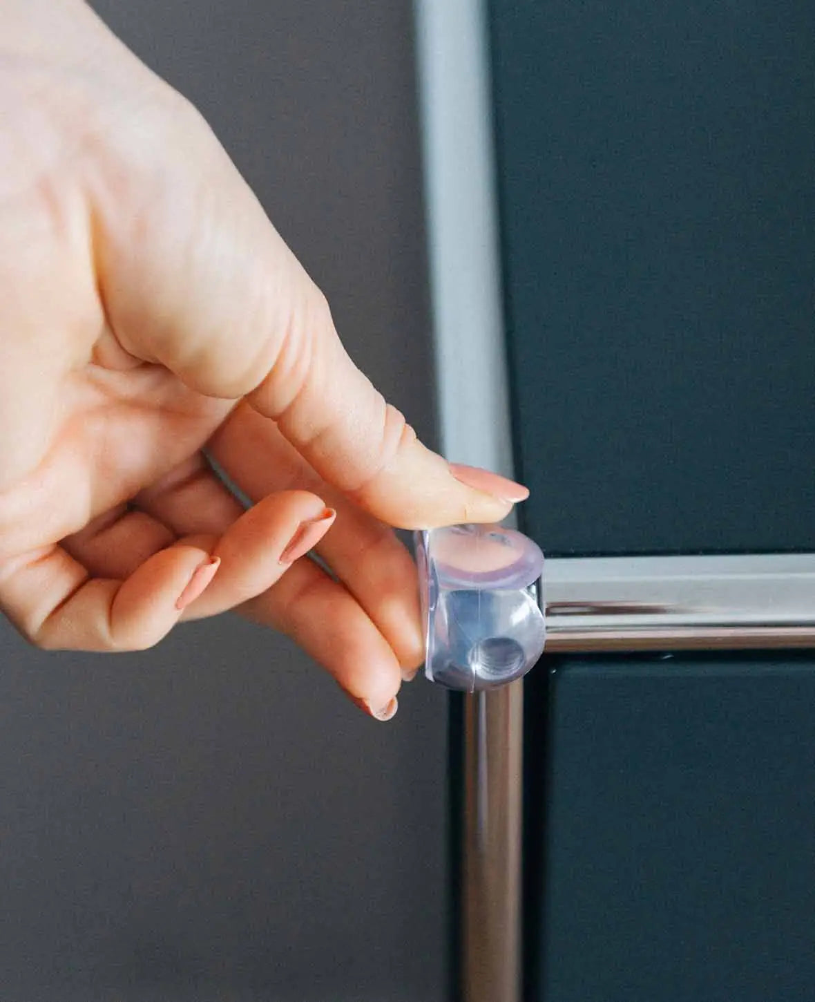 Kantenschutz / Kindersicherung für Tische, Transparent, Rund, 10 Stk.