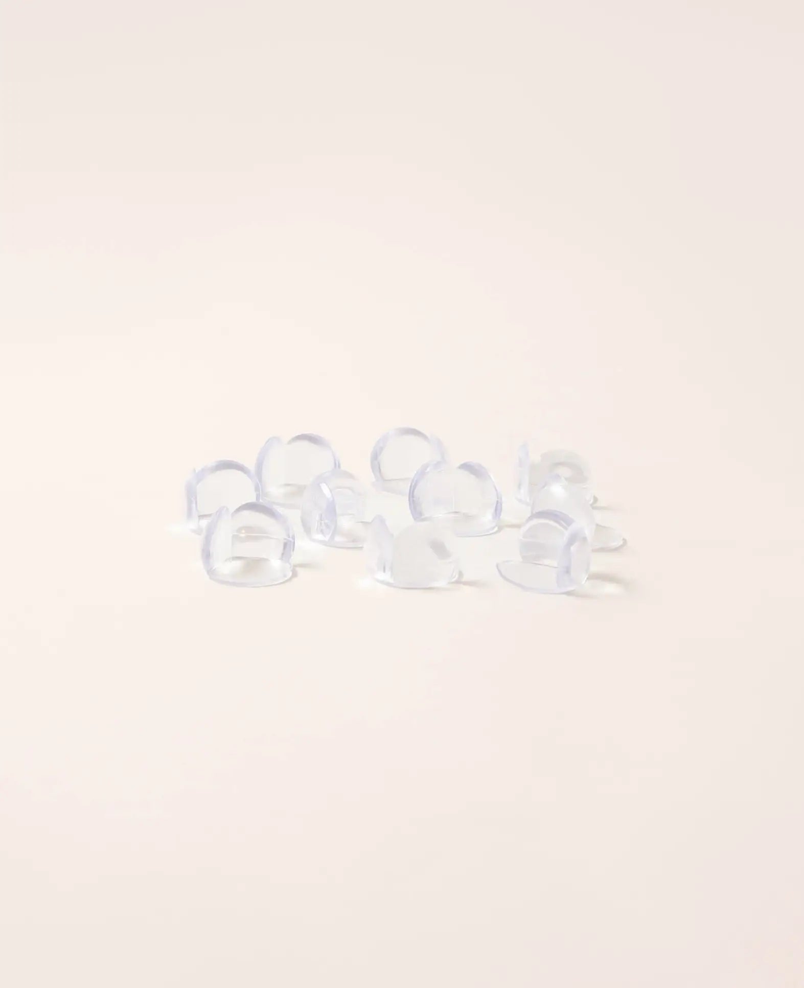 Kantenschutz / Kindersicherung für Tische, Transparent, Rund, 10 Stk.