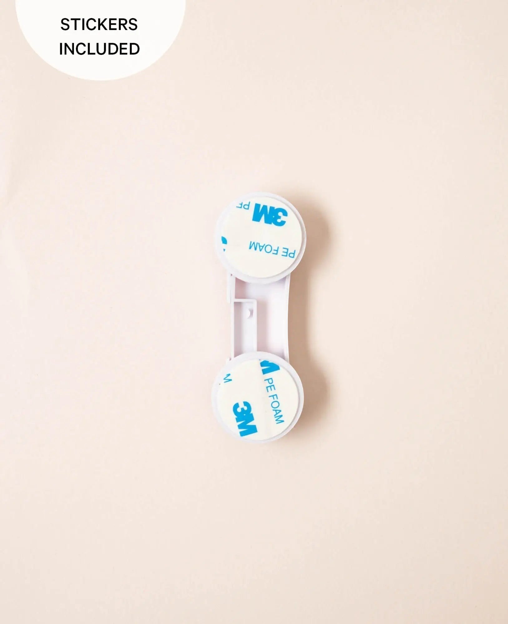 10 Stück Universal Baby / Kindersicherungen für Schränke und Schubladen, weiss