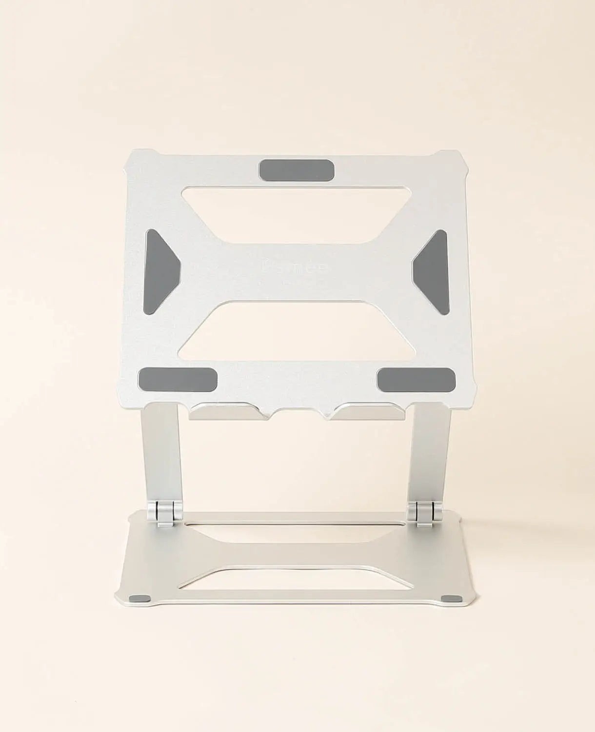 Verstellbarer Laptopstand, silberner Laptophalter für's Homeoffice