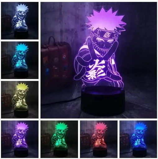 3D Anime LED Lampe / Nachtlicht – Shinobi