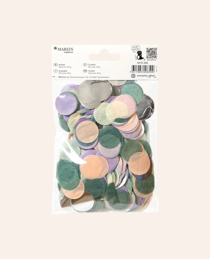 Rosa Konfetti Mix, 20g