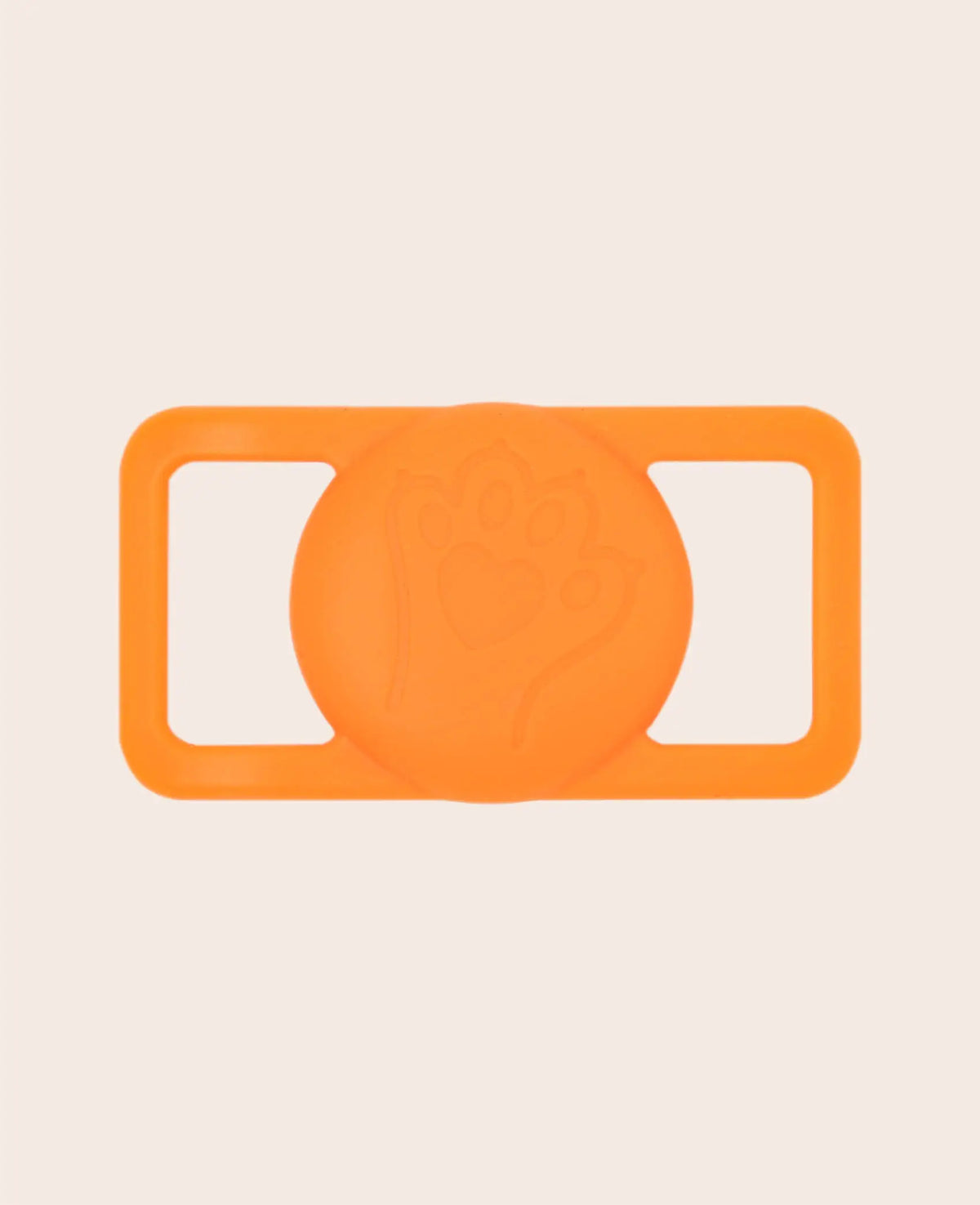 AirTag Hundehalsband Halter orange