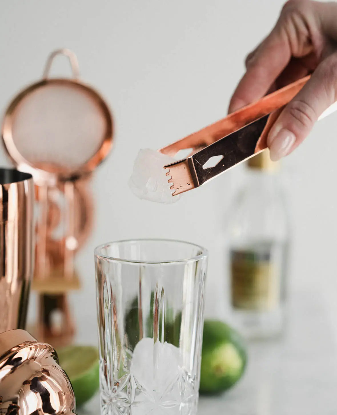Edelstahl Cocktail Mixer Bar Shaker Kit – Roségold