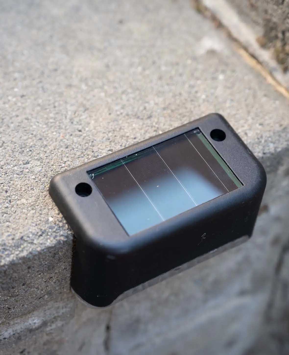 Solar Outdoor Lampe LED Leuchte für Treppen, 4er Set