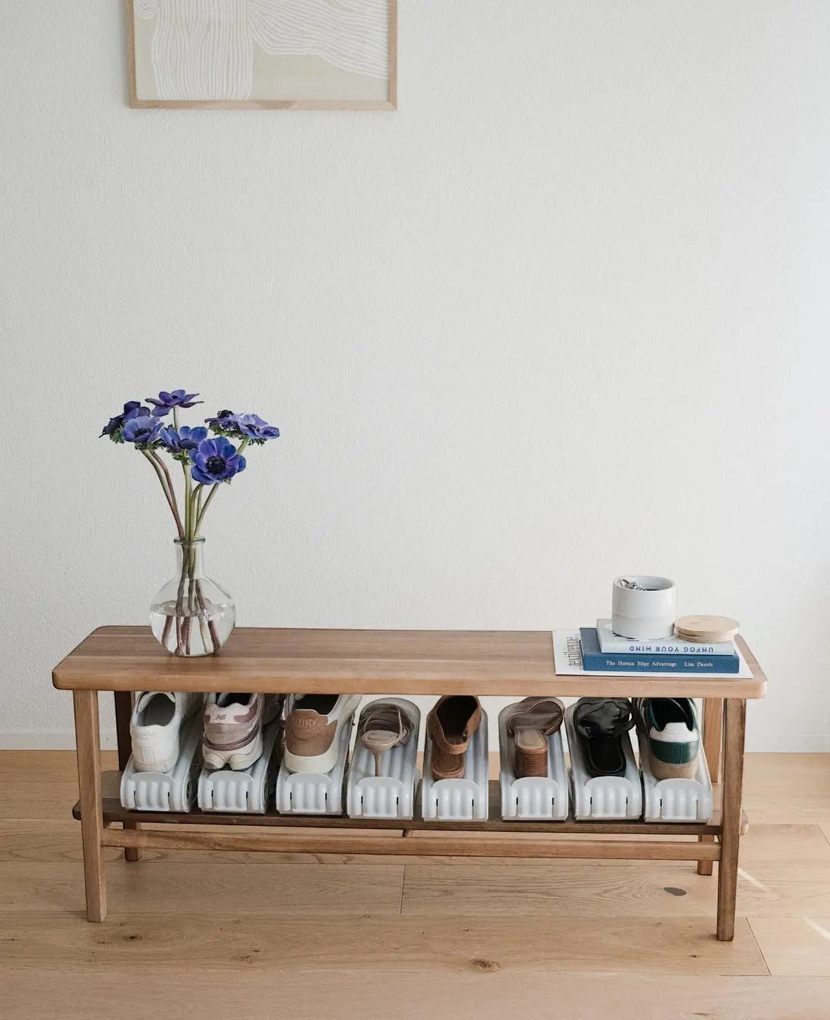 Platzsparende Schuh Organizer, 8 Stück