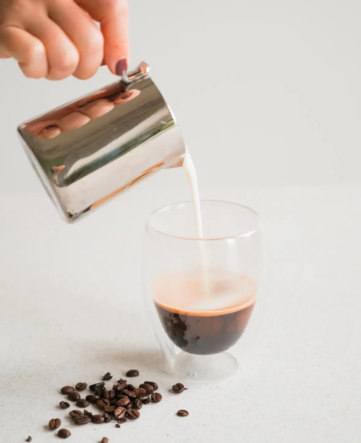 Doppelwandiges Cappuccino Glas Kaffee Cup, 350ml, 4 Stk.