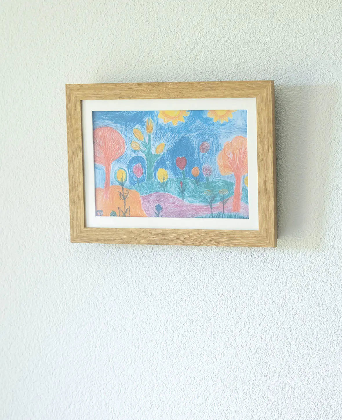 Befüllbarer Bilderrahmen, Braun, 34 x 25.5cm